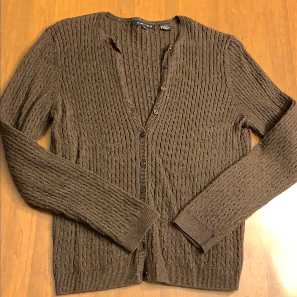 Cute chocolate brown cardigan